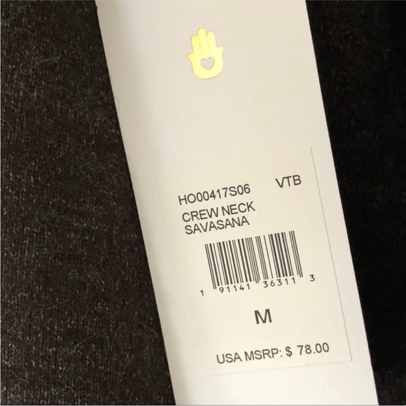 Spiritual Gangster LOVE Pullover Gray Sweater - Picture 4 of 5